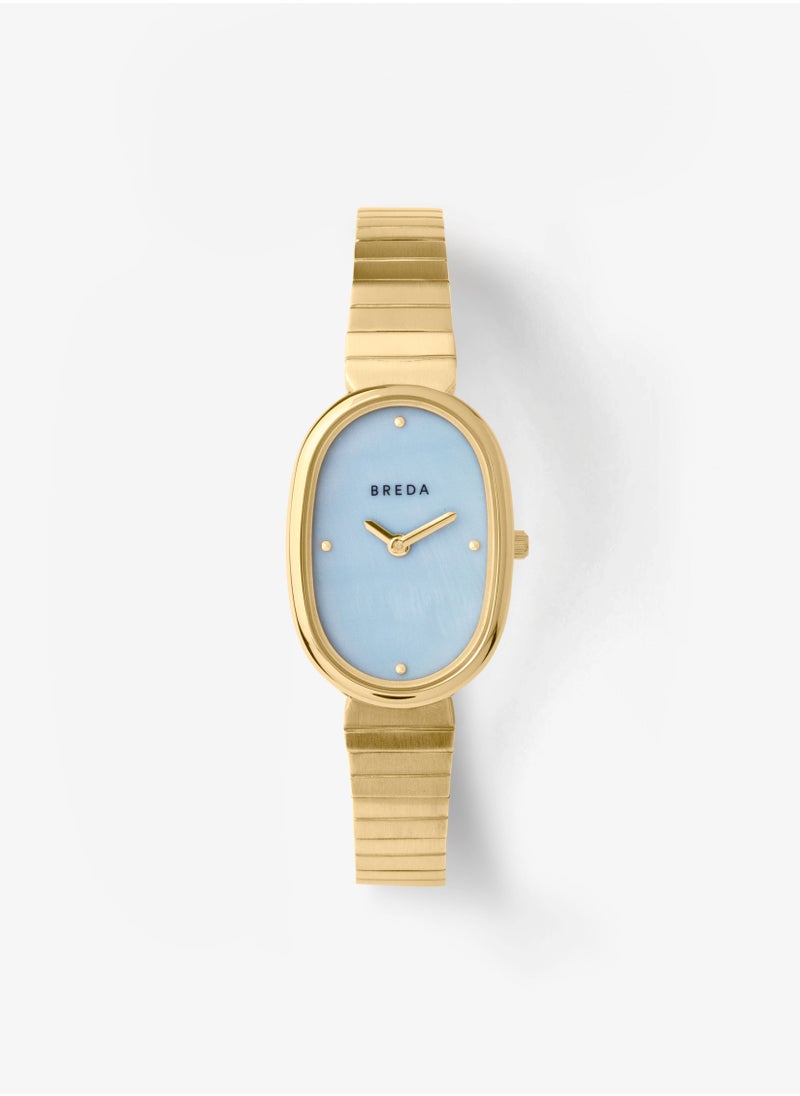 BREDA - BREDA Womens Jane Gold and Metal Bracelet Watch 23MM 1741C - Image 1