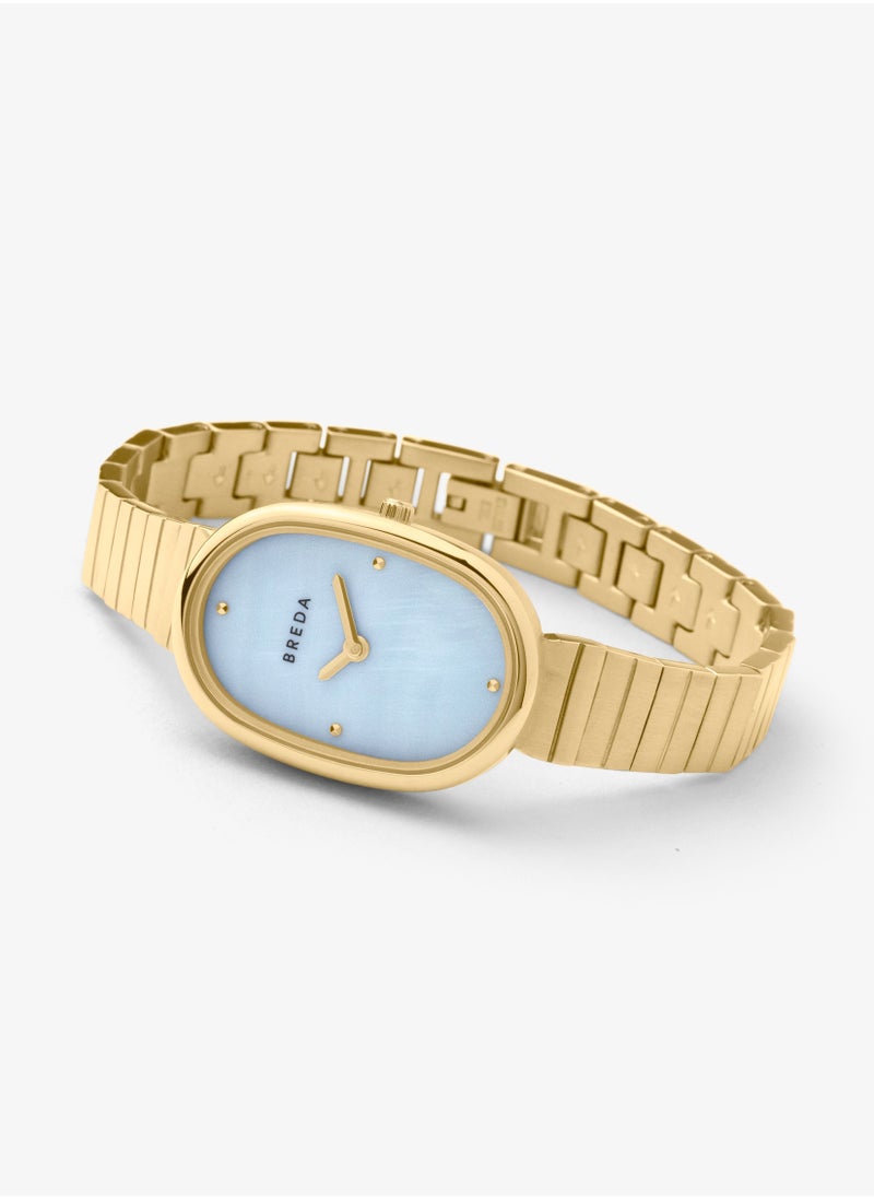 BREDA - BREDA Womens Jane Gold and Metal Bracelet Watch 23MM 1741C - Image 1
