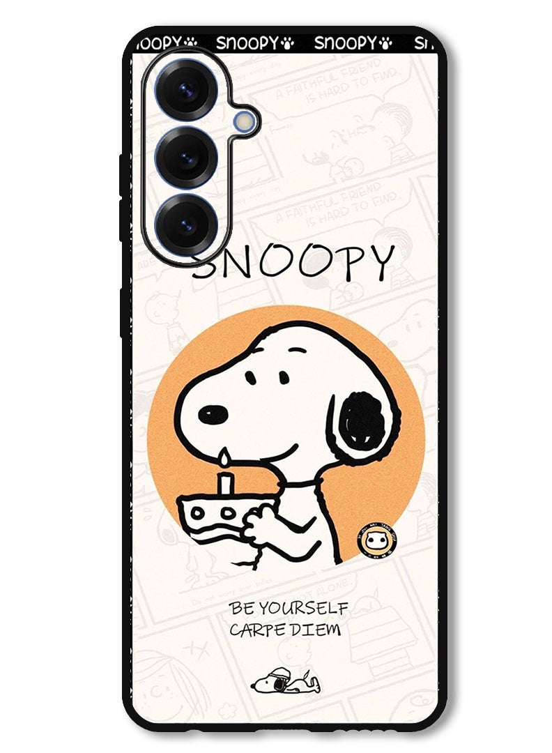 Theodor Protective Case Anti Scratch Shock Proof Bumper Cover For Samsung Galaxy A16 Snoopy - Image 1