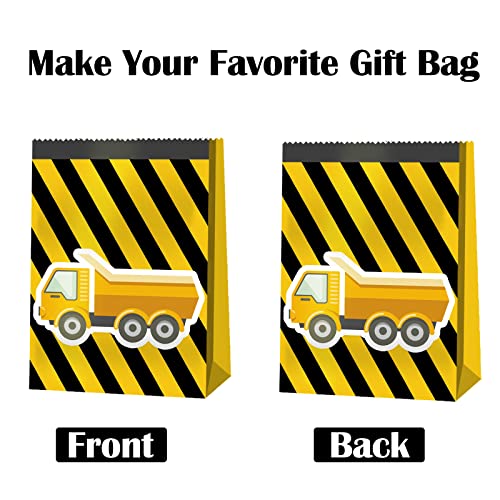 BQK 24pcs Construction Truck Themed Boys Birthday Party Supplies - Image 4