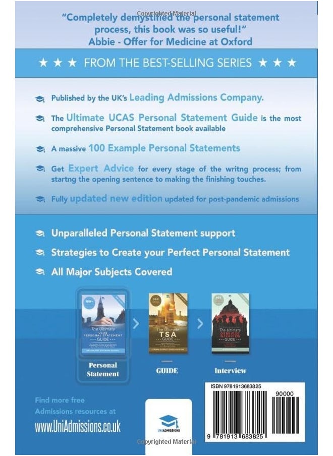 The Ultimate UCAS Personal Statement Guide: 100+ examples of great personal statements. Contributions from over 30 specialist tutors. Expert advice across all major subjects.  - Image 2