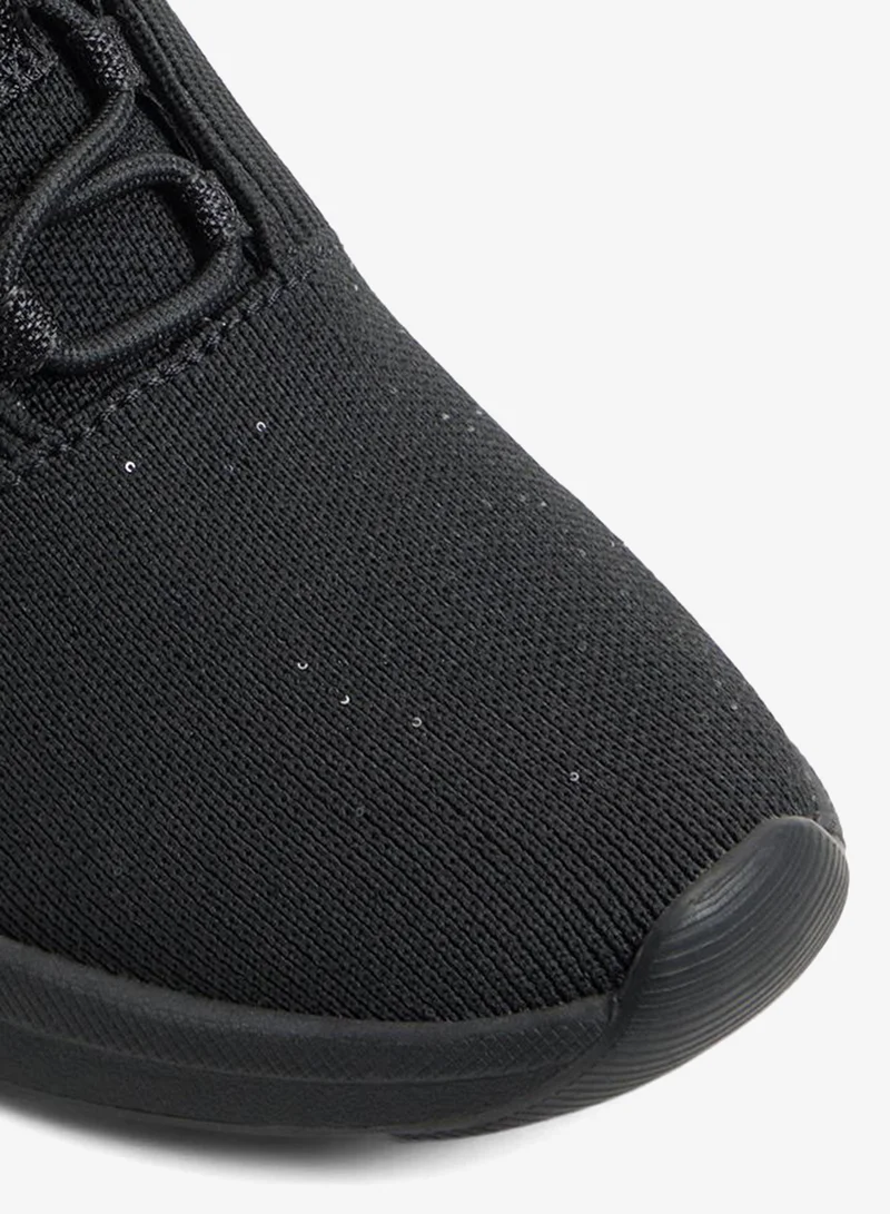 Aldo  Iboni Ladies Black Wedge Sneakers for Women | Best Price UAE