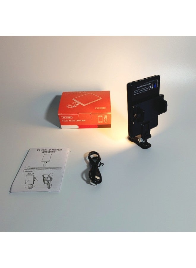 Mobile Phone Clip Lamp Notebook Meeting Light Outdoor Beauty Photo Clip Lamp-Specification:Three Colors  - Image 1