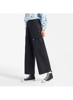 FAV Solid Cargo Pants with Pockets  - Image 1
