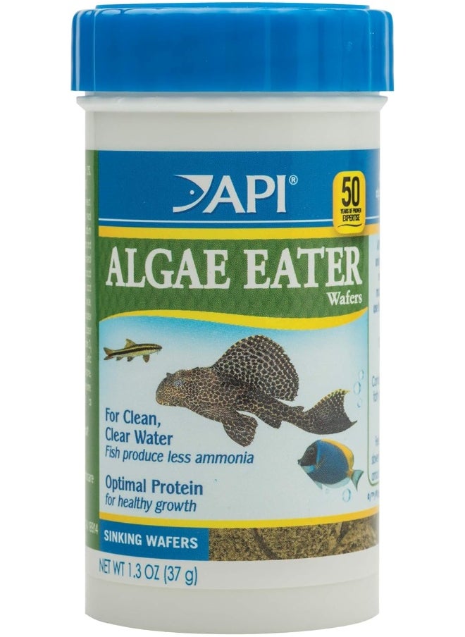 API API Algae Eater Wafers Fish Food, 1.3 Oz, Multicolor Multicolor  - Image 1