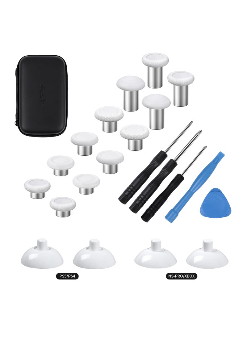 Replacement Thumbsticks for PS4/PS5 Xbox One S/X  Controllers, Joysticks Repair Kit for Xbox Series S/X/NS-Pro  - Image 2