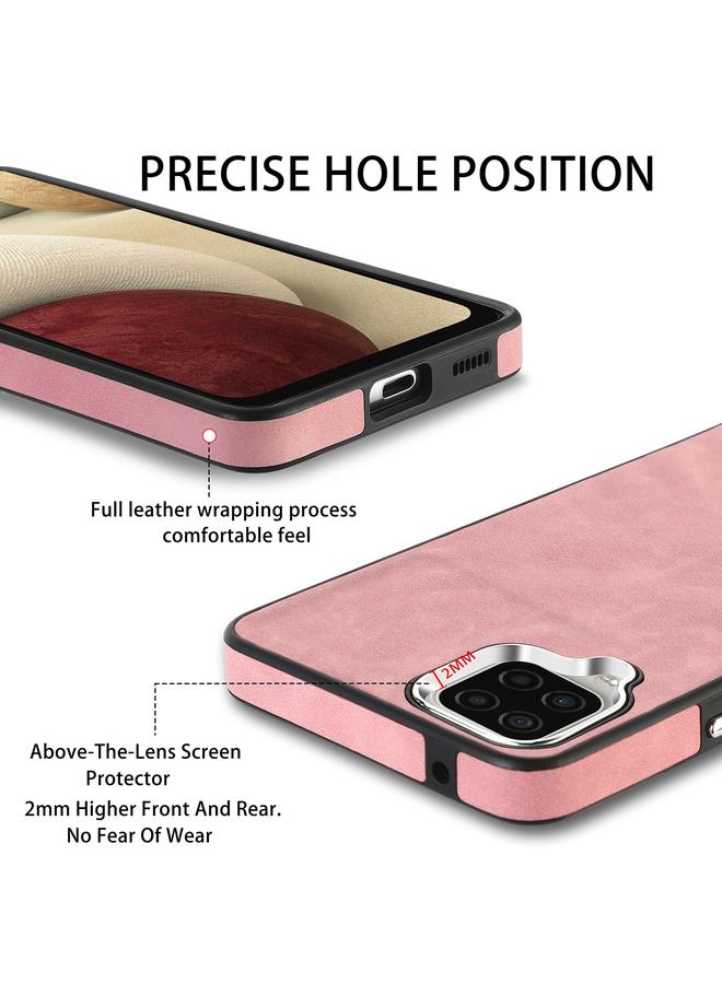 erorex Case For Samsung Galaxy A12 Skin-Feel Electroplating TPU Shockproof Phone Case - Image 4