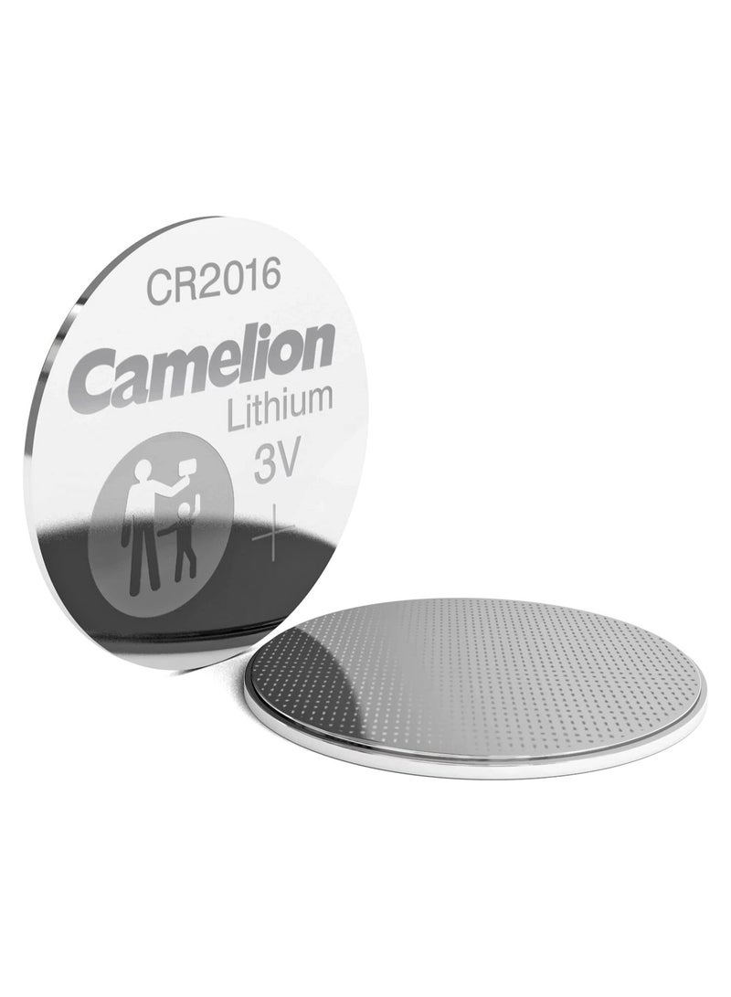 Camelion CR2016 3 V Lithium-Ion Button Cell Battery 5 Pack x5 - Image 3