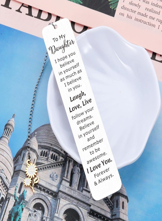 Aeonovs Easter Gifts for 12 Year Old Girls, Daughter Bookmarks, Daughter Gift from Mom, Daughters Adult College Girls Christmas Gifts, Birthday for Daughters from Mom - Image 5