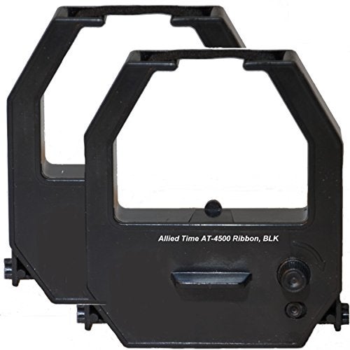 Allied Time USA Genuine Ribbons for Allied Time AT-4500/AT-2700 Time Clocks, 2-Pack, Black - Image 1