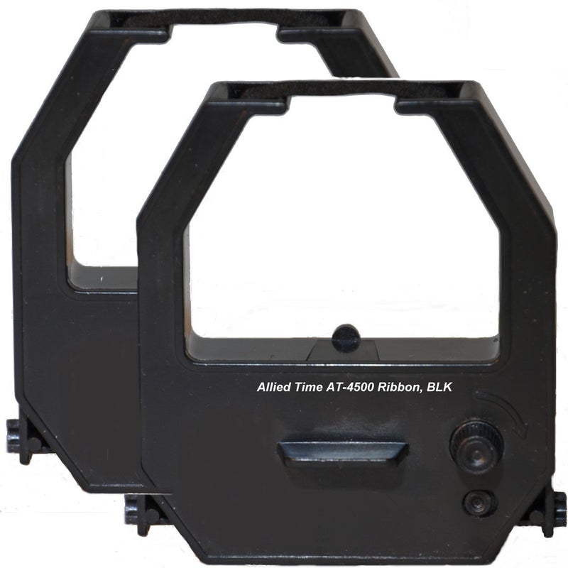 Allied Time USA Genuine Ribbons for Allied Time AT-4500/AT-2700 Time Clocks, 2-Pack, Black - Image 2