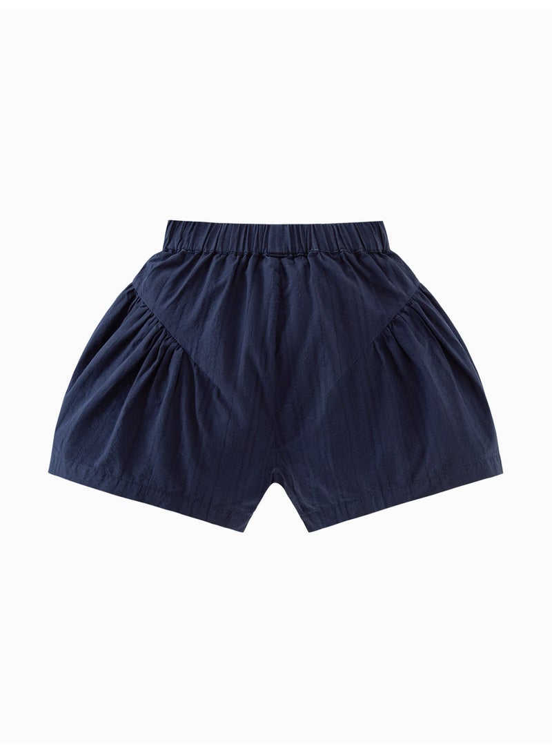 mini bala Girls Toddler Casual Elastic Waist Adorable Printed Shorts Soft Breathable Lightweight Comfortable Summer New Style Flowy Relaxed - Fit Daily Wear Children's Fashion Shorts - Image 5