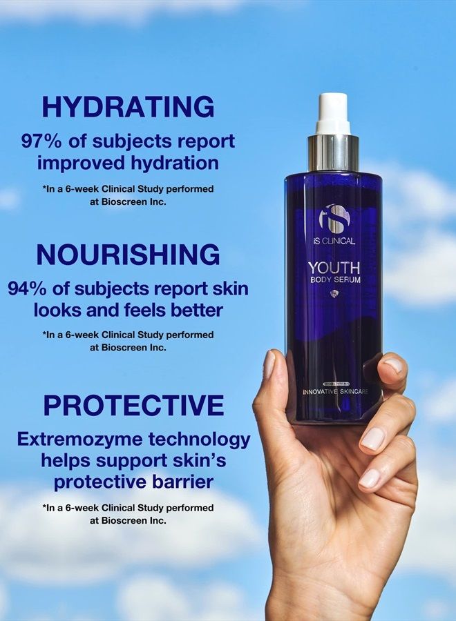 iS CLINICAL Youth Body Serum,Anti-Aging Serum Body Mist,Hyaluronic Acid,Body Mist - Image 2