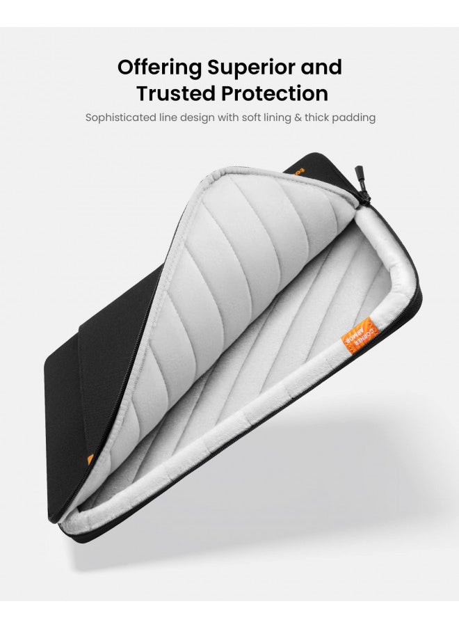 Tomtoc tomtoc 360 Protective Tablet Sleeve for 11-inch iPad Pro M2&M1 with Magic Keyboard or Smart Keyboard Folio, 10.9-inch iPad Air & iPad 10, Water-Resistant Case Bag with Accessory Pocket  - Image 4