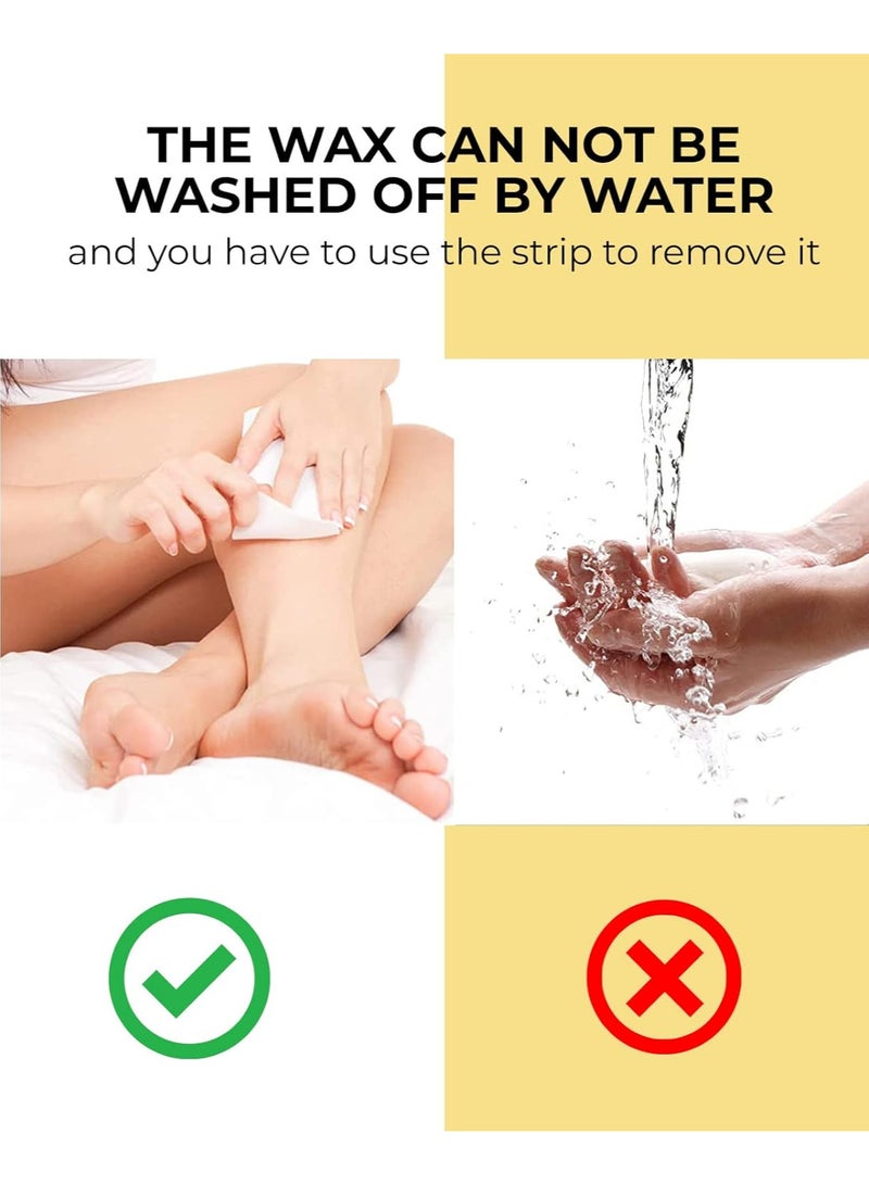 كونسونج بيوتي طقم جهاز تسخين الشمع + عبوة الشمع + أوراق إزالة الشعر + مجموعة عصي فرد الشمع - Image 4