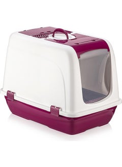 Mikopet Large Closed Cat Toilet Claret Red - pzsku/ZDB10825D07E0FDBB4500Z/45/_/1730485057/f4ec43da-cc96-497f-a2ec-a6a49f12b668