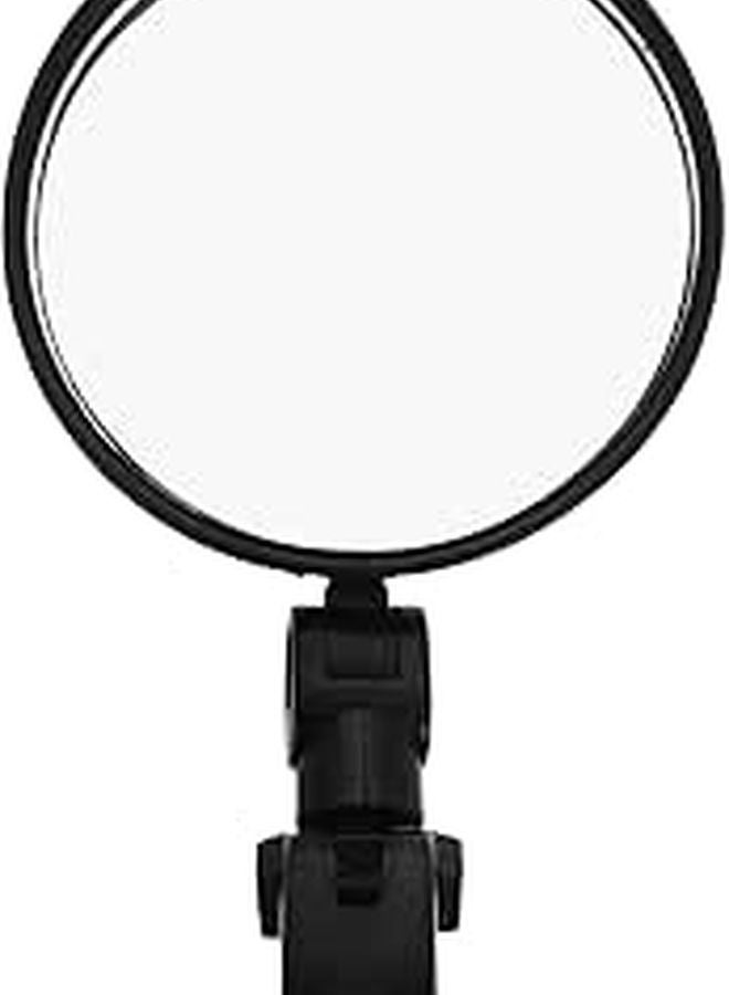 8Cm Convex Bike Handlebar Rearview Mirror for Electric Scooter and Mountain Road Bikes Single Pack - Image 1