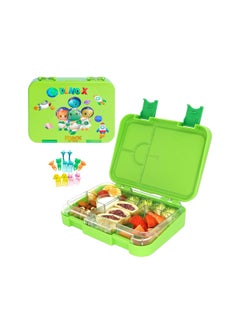 Snack Attack Lunch Box for Kids school 4/6 Convertible Compartments Barbie|  Portion Lunch Box | BPA Free