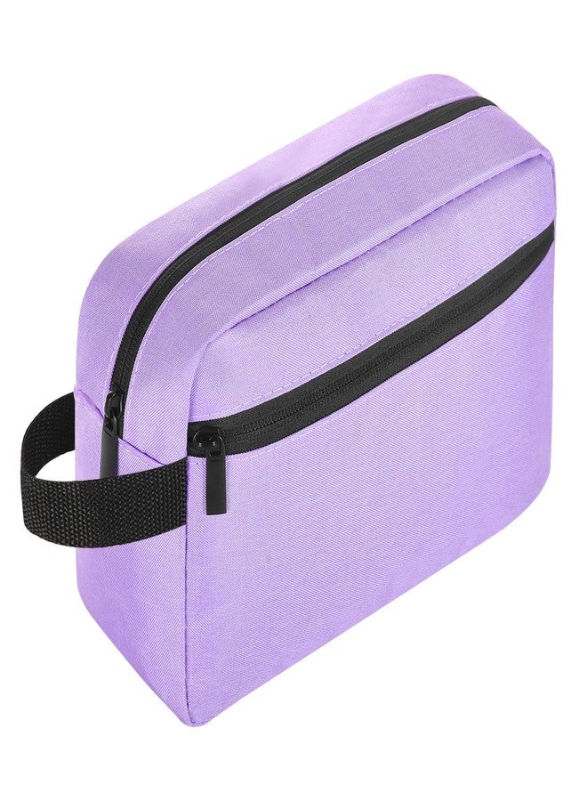 Icramsy Travel Toiletry Bag Toiletry Bag for Women Men Hanging Cosmetic Bag Travel Accessories for Women Men, Purple, Modern - Image 1
