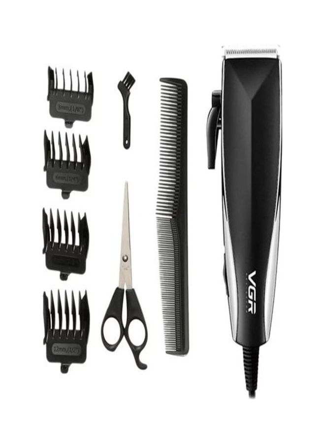 VGR V-033 Professional Hair Clipper Black/Silver - Image 4