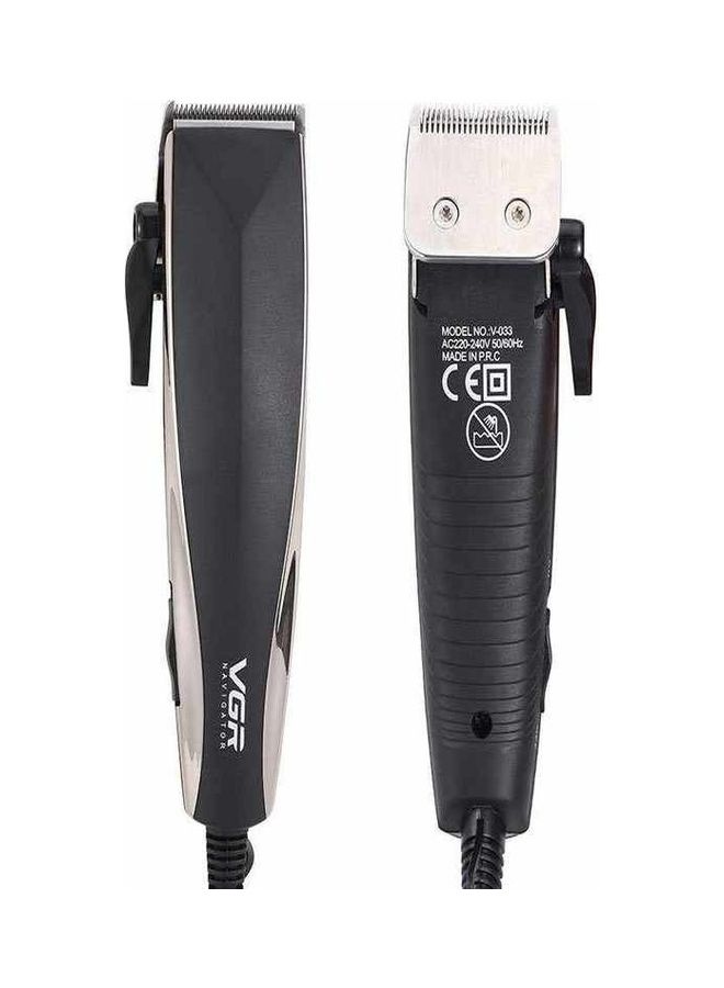 VGR V-033 Professional Hair Clipper Black/Silver - Image 1