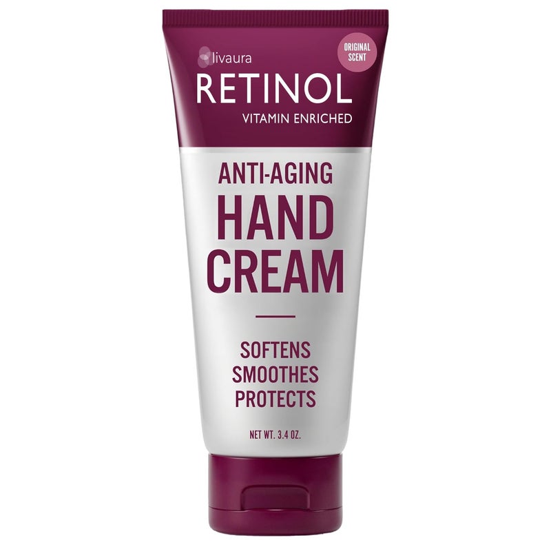 Retinol Anti-Aging Hand Cream â€“ The Original Retinol Brand For Younger Looking Hands â€“Rich, Velvety Conditions & Protects Skin, Nails & Cuticles â€“ Vitamin A Minimizes Ageâ€™s Effect on Skin - Image 1