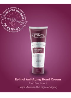 RETINOL Retinol Anti-Aging Hand Cream – The Original Retinol Brand For Younger Looking Hands –Rich, Velvety Conditions & Protects Skin, Nails & Cuticles – Vitamin A Minimizes Age’s Effect on Skin  - Image 2