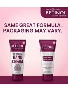 RETINOL Retinol Anti-Aging Hand Cream – The Original Retinol Brand For Younger Looking Hands –Rich, Velvety Conditions & Protects Skin, Nails & Cuticles – Vitamin A Minimizes Age’s Effect on Skin  - Image 3