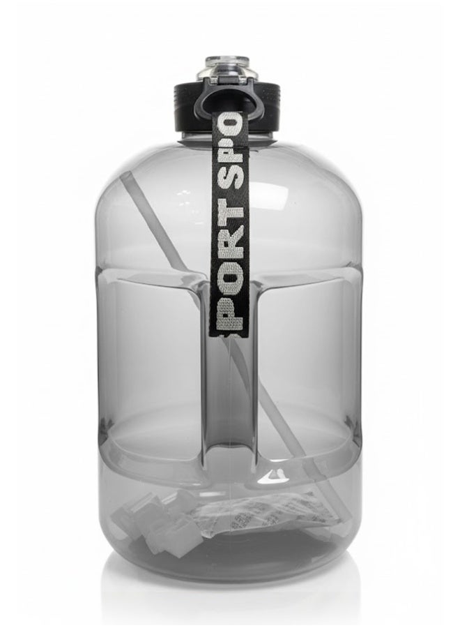 Crazy Boss 5L Large Capacity Sports Water Bottle with Handle & Strap Leakproof Reusable Drinking Bottle - Image 2