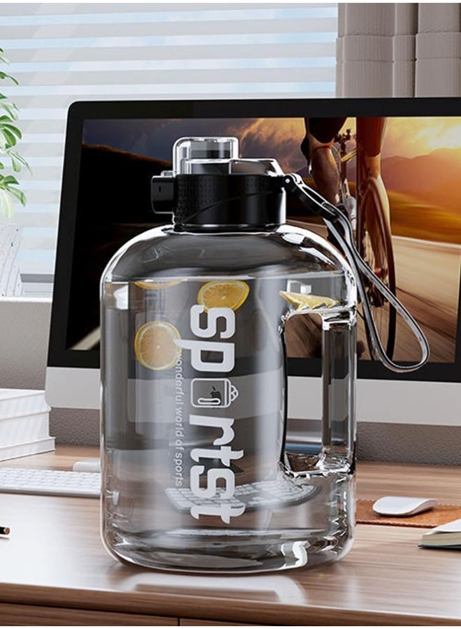 Crazy Boss 5L Large Capacity Sports Water Bottle with Handle & Strap Leakproof Reusable Drinking Bottle - Image 4
