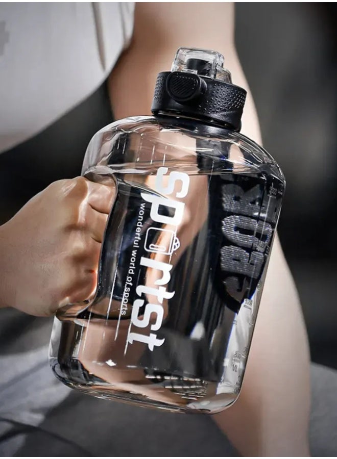 Crazy Boss 5L Large Capacity Sports Water Bottle with Handle & Strap Leakproof Reusable Drinking Bottle - Image 5