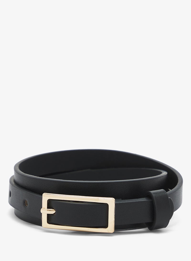 ايلا حزام خصر كلاسيكي بلمسة ذهبية - Image 1