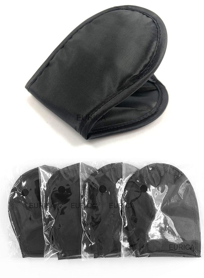 PorsMing Sleep Eye Mask Blindfold with Nose Pad and Elastic Strap, 4 Layers, Black, Pack of 30 - Image 2