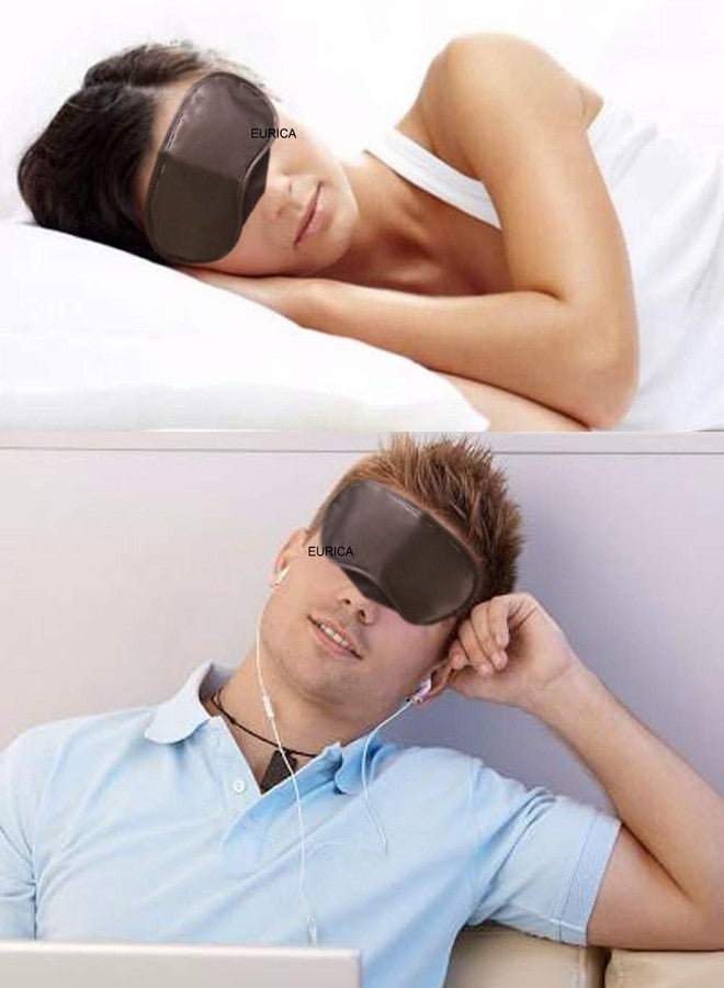 PorsMing Sleep Eye Mask Blindfold with Nose Pad and Elastic Strap, 4 Layers, Black, Pack of 30 - Image 4