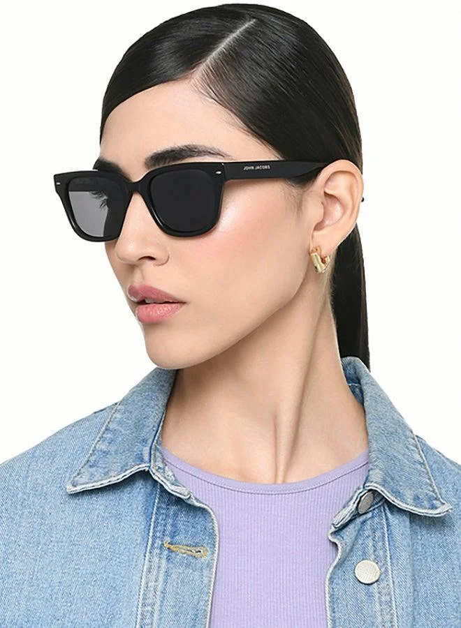 John Jacobs Tortoise Green Full Rim Square John Jacobs JJ Tints JJ S17336-C1 Polarized Sunglasses