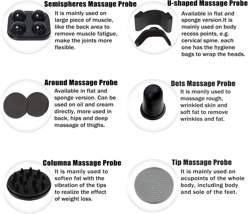 Elitzia Massage Machine Vibration Massager Cellulite Remove Deep Tissue Slimming Product Professional Muscle Relief Massage at Home ET2008C - Image 2