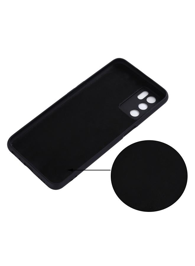 erorex Case For OPPO A16 / A16S Foreign Version Solid Color Liquid Silicone Shockproof Full Coverage Protective Case  - Image 3