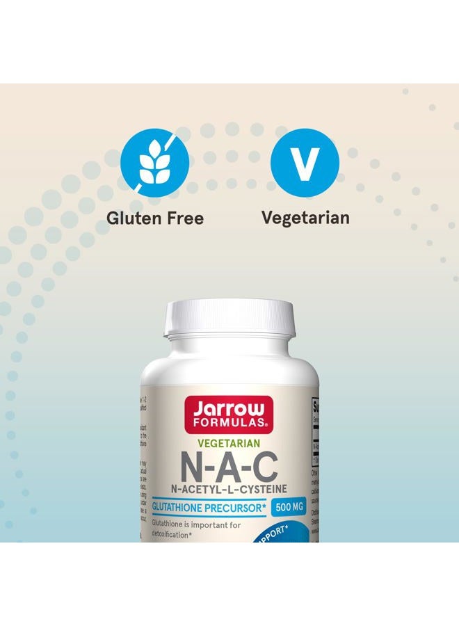 jarrow formulas ® N-A-C 500 mg, Dietary Supplement, Antioxidant Support for Liver Health, 60 Veggie Capsules, 60 Day Supply - Image 5