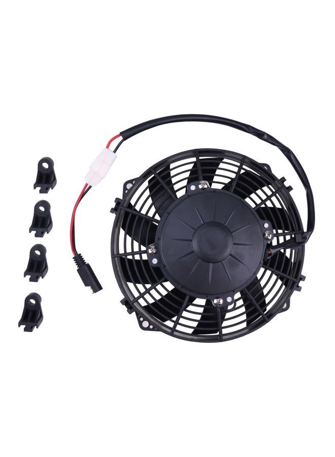 WQSING 12V 434-22013 Radiator Fan Motor 2410157 Compatible with Polaris 300 ATP 4x4 2004 ATV Magnum 325 2x4 2000-2002 Sportsman 335 2000 XPedition 325 2001-2002 Trail Boss 325 2000-2002 330 2003-2004 - Image 1