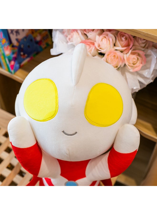 Generic - Ultraman Plush Toy Doll Q Version Standing Ultraman Children Doll Birthday Gift Wholesale-Color:Zetta Ultraman-Height:45cm - Image 1