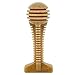 SodaPup Honey Bone Dental Tower Durable Dog Chew Toy Made in USA from NonToxic Pet Safe Food Safe Nylon Material for Mental Stimulation Clean Teeth Fresh Breath Problem Chewing More - Image 3