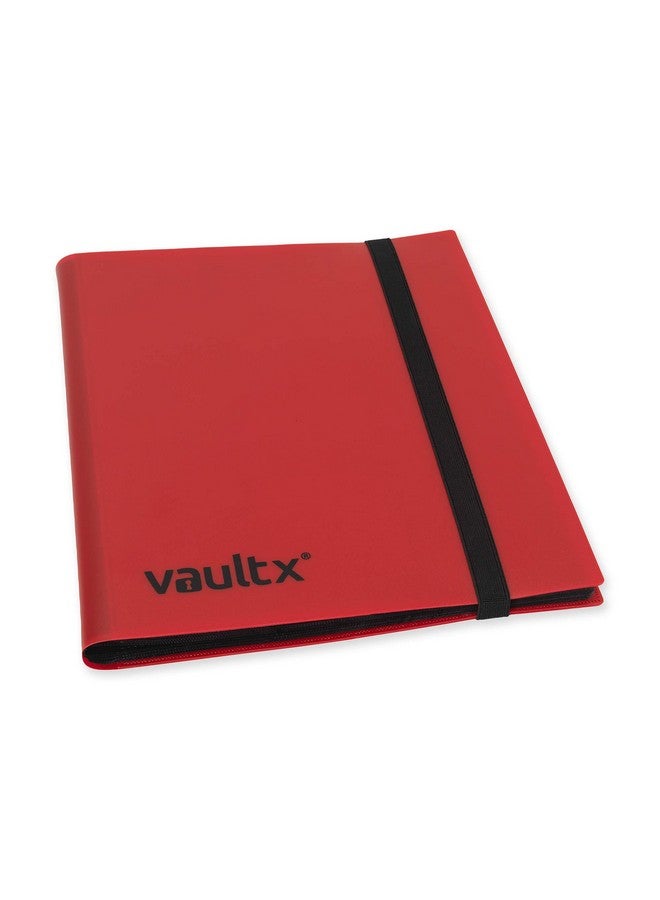 Vault X Binder - 9 Pocket Trading Card Album Folder - 360 Side Loading Pocket Binder For Tcg (Red) - Image 4