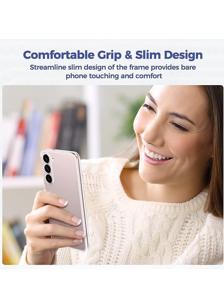 MIGOFAST Samsung S24 Plus Case Clear Slim Thin Flexible TPU with Scratch-Resistant Gel Rubber Soft Silicone Protective Phone Case Cover Galaxy S24 Plus Clear - Image 4