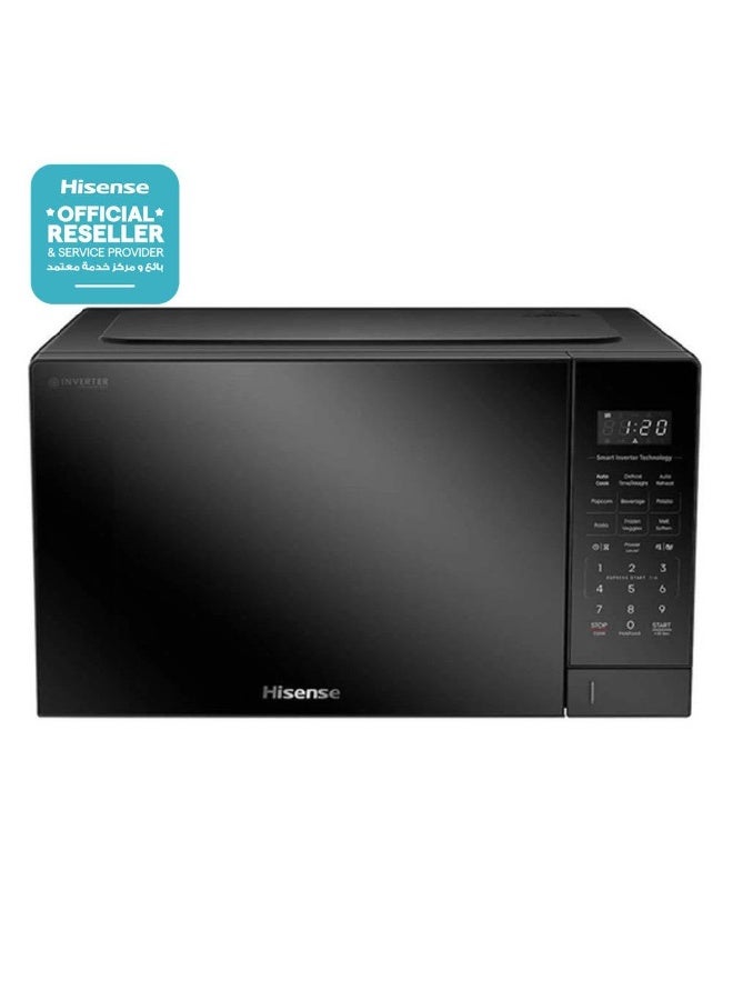 Hisense Digital Microwave, 1000W, 34L, HMAS3411SSV - Black 34 L 1000 W HMAS3411SSV Black