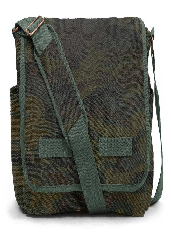 Sweetbriar Classic Vintage Messenger Bag - Original Heavyweight Cotton Canvas Shoulder Bag with Upgraded Features - Image 1