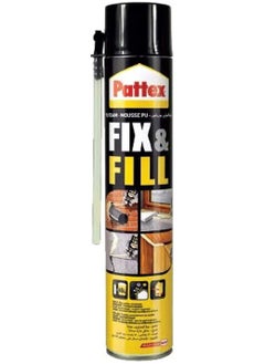 750 ml Polyurethane Foam Spray (Po Foam for Fixing and Filling) for Gaps and Holes for Art Creations, Shake 1 Minute Before Use.