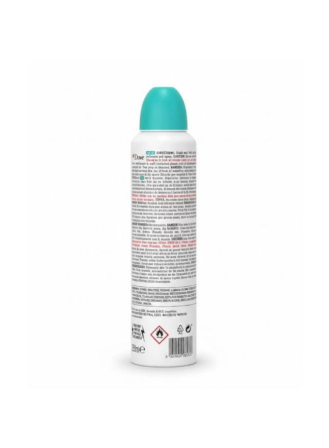 Dove Go Fresh Pear & Aloe Vera Scent Deodorant Spray 250ml - Image 2