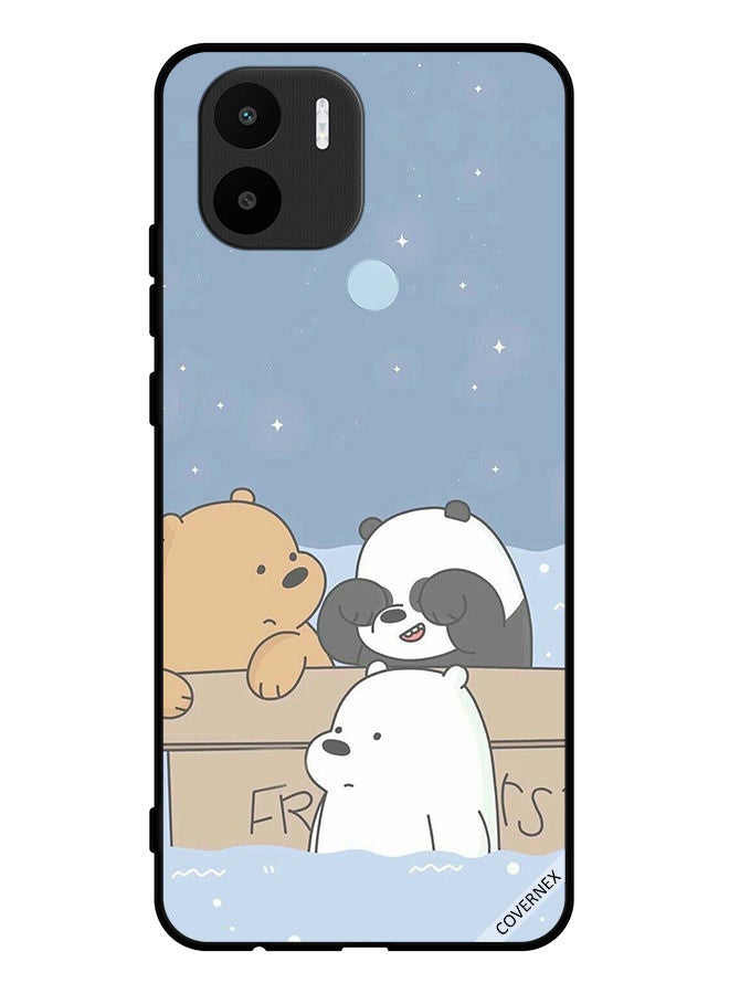 Covernex Protective Case Cover For Xiaomi Redmi A1 Plus Bear Friends - Image 1