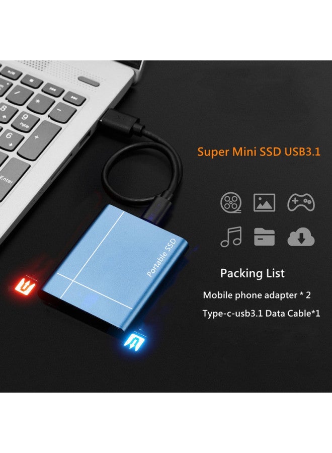 Exclusive For External Mobile Solid-state Hard Disk Expansion Upgrade 500GB-128T Portable Mobile Hard Disk-Capacity:Expansion-32tb-Interface:Gold - Image 3