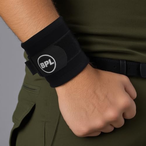 BPL Medical Technologies OrthoCare Elastic Wrist Binder | Wrist Brace | Wrist Support for Arthritis and Tendinitis Pain Relief for Men & Women - Universal Size - Image 2